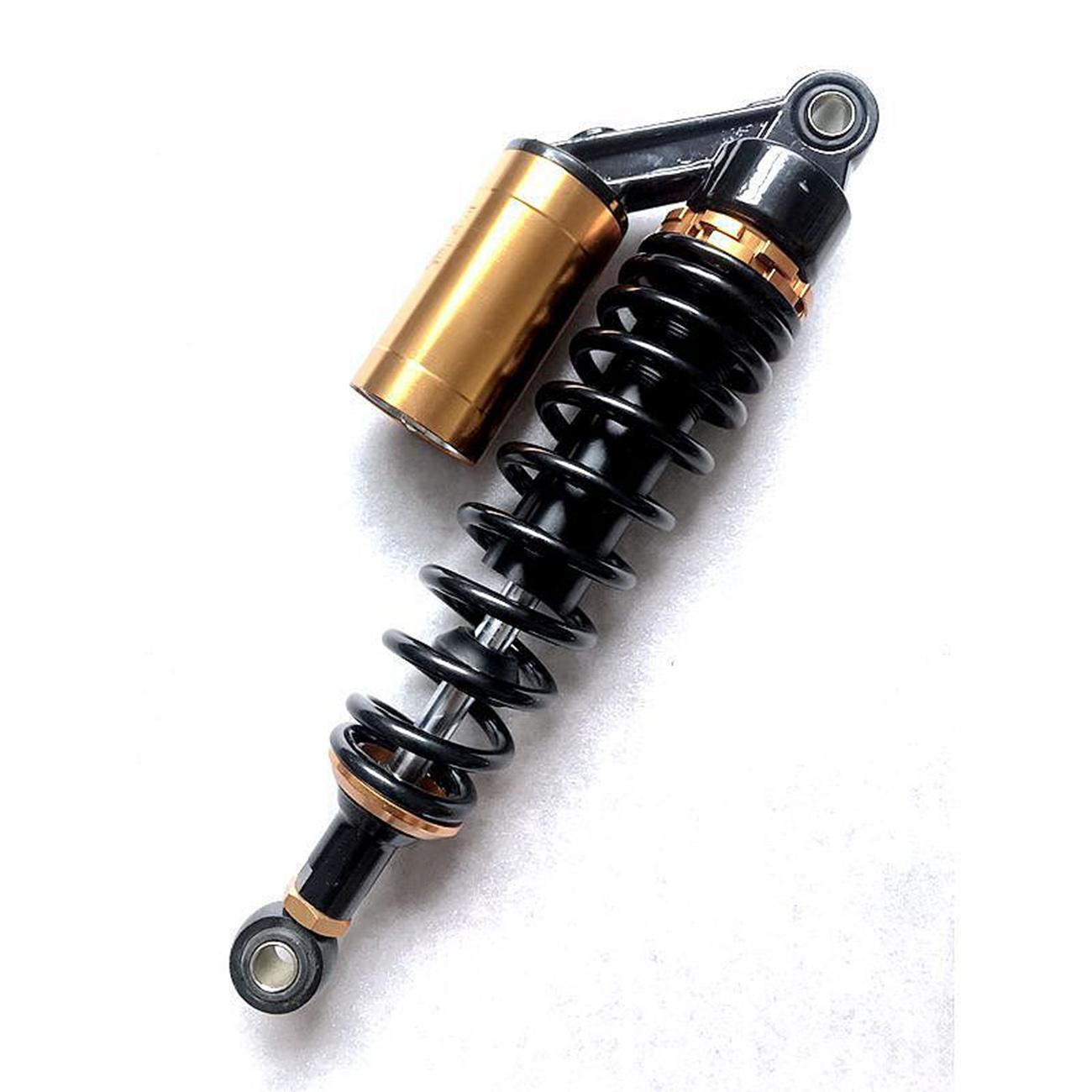 VALUEDEBUT 11" 280mm Pair Rear Adjustable Air Shock Absorbers Eye to Eye 50-110cc Compatible forYamaha Honda Suzuku Kawasaki Go Kart Scooter