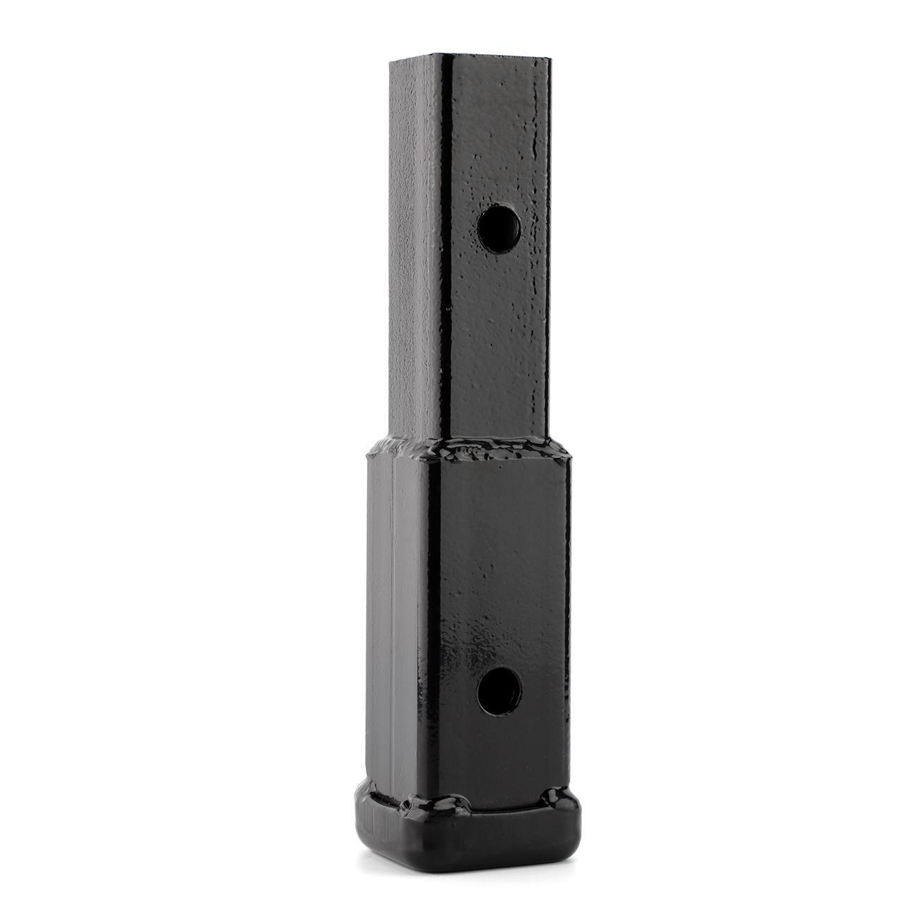 VALUEDEBUT 7" Distance between holes Black trailer tube square mouth sleeve extension rod trailer connector Trailer hitches for vehicles