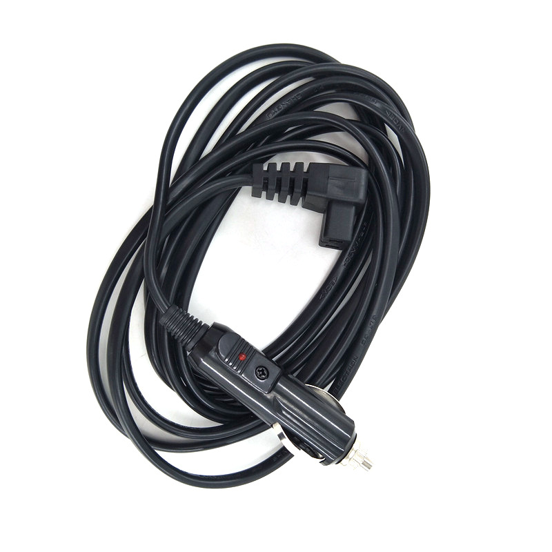 VALUEDEBUT Car Refrigerator Dedicated 2M / 6.56ft Cigarette Lighter Interface Extended Power Cord 12V/24V Universal Cigar lighters for automobiles